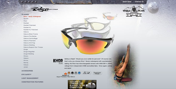 Wolf Peak flash web site