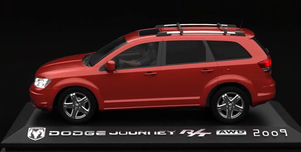 Dodge Journey 4WD 3D presentation