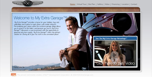 My Extra Garage Flash Site