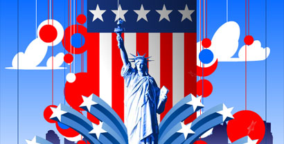 Independence Day Greeting Card