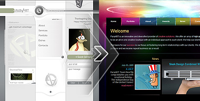 New Paraart Site