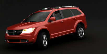 Dodge Journey 4WD 3D presentation